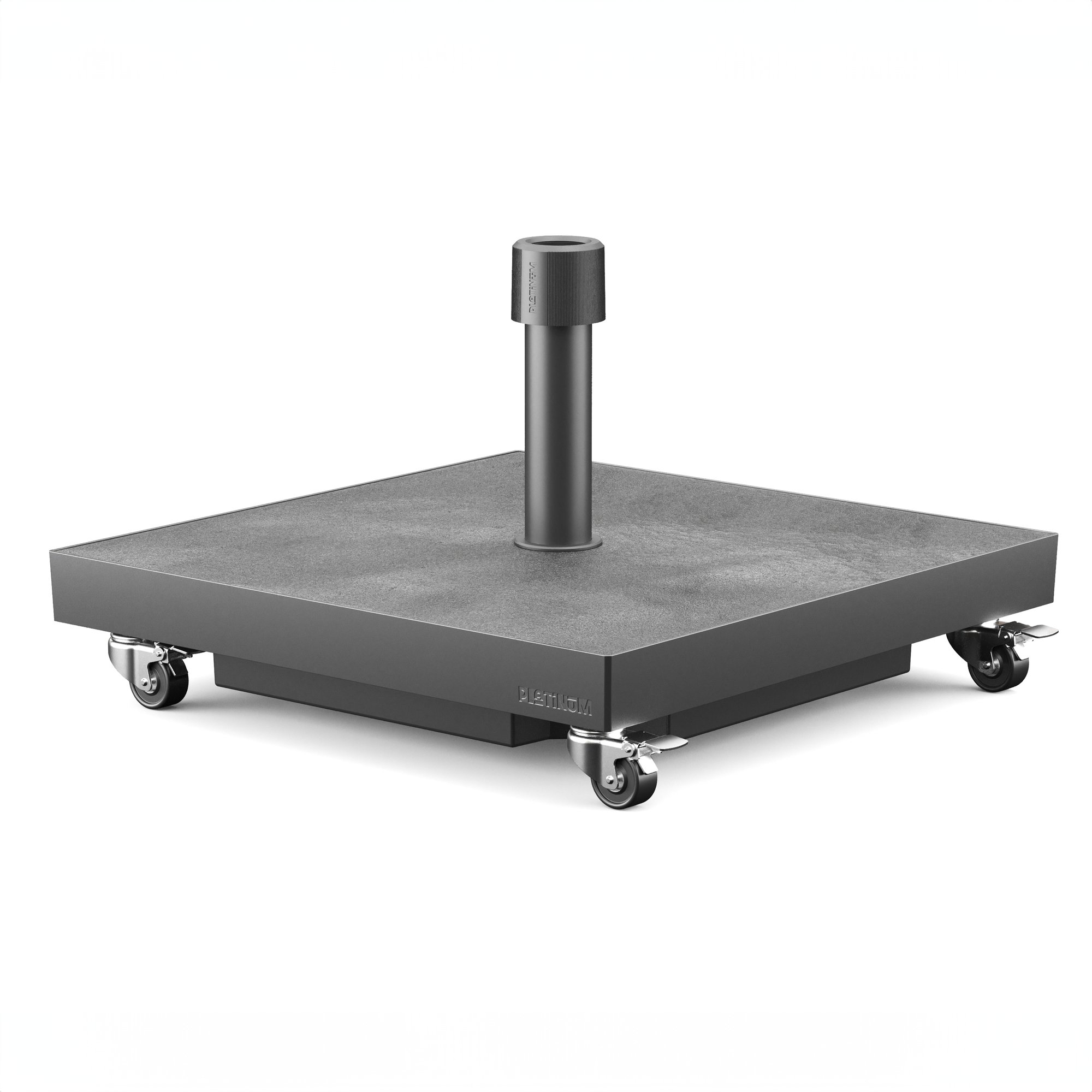 Platinum CERAMICA Schirmständer | Mit Rollen, Keramik, 40 kg, für Stockschirme - 1 Main Image