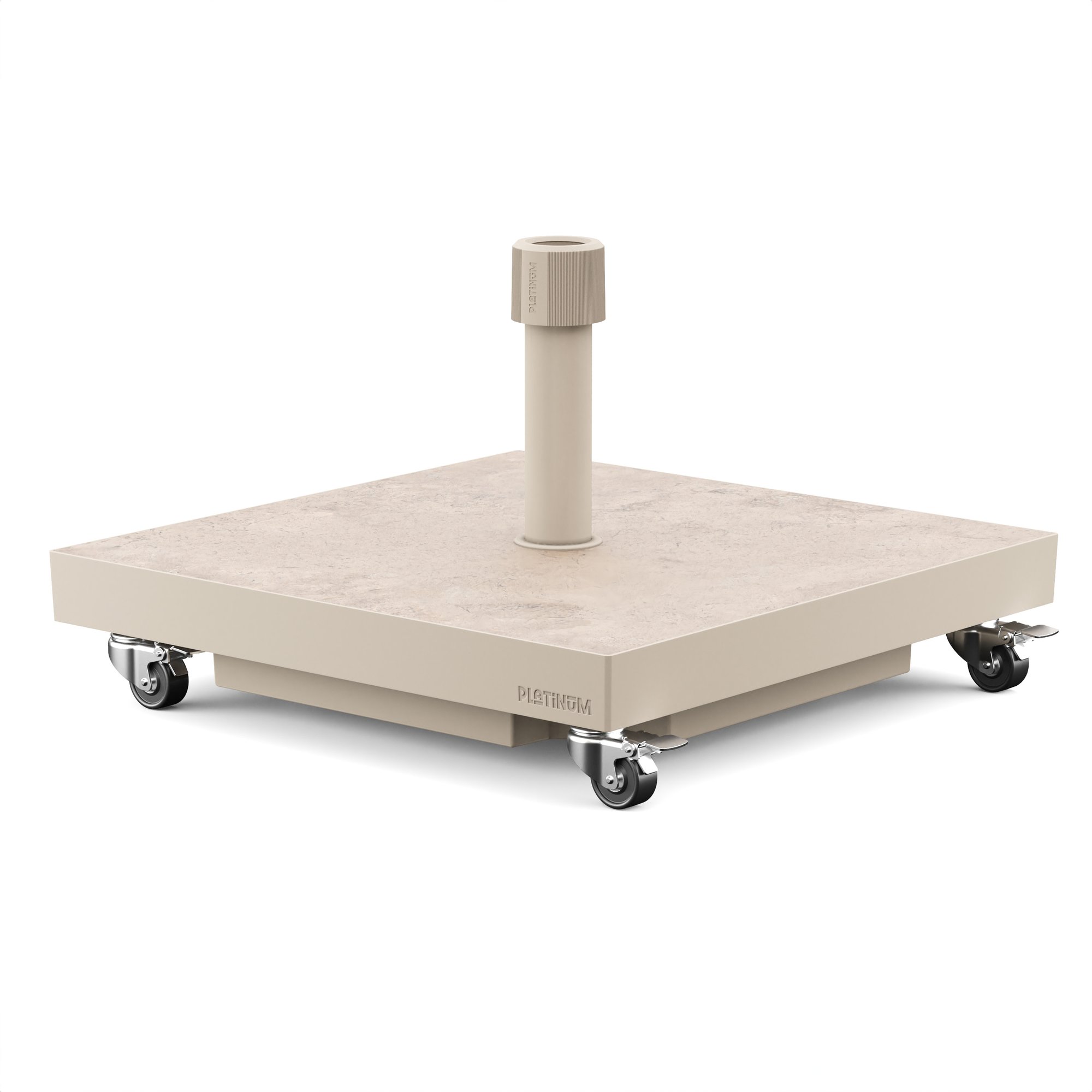 Platinum CERAMICA Schirmständer | Mit Rollen, Keramik, 40 kg, für Stockschirme - 1 Main Image