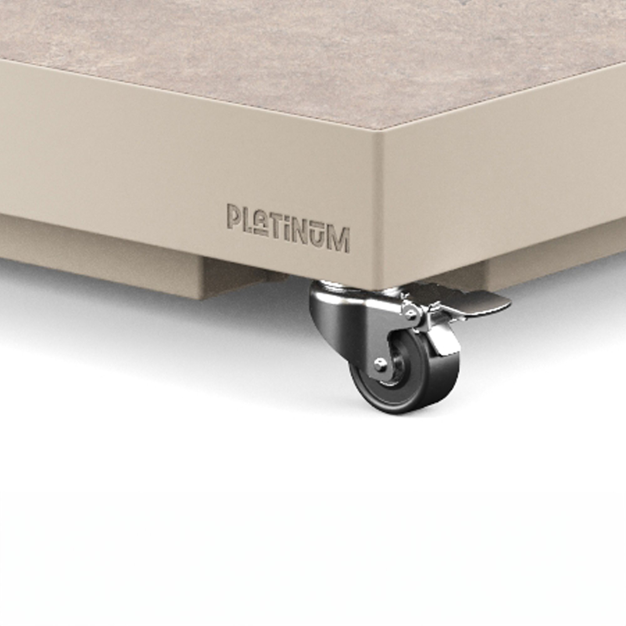 Platinum CERAMICA Schirmständer | Mit Rollen, Keramik, 40 kg, für Stockschirme - 2 Main Image