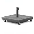 Platinum CERAMICA Schirmständer | Mit Rollen, Keramik, 40 kg, für Stockschirme