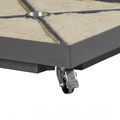 Platinum CERAMICA Schirmständer | Mit Rollen, Keramik, 40 kg, für Stockschirme