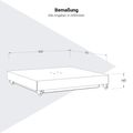 Platinum CERAMICA Schirmständer | Mit Rollen, Keramik, 40 kg, für Stockschirme