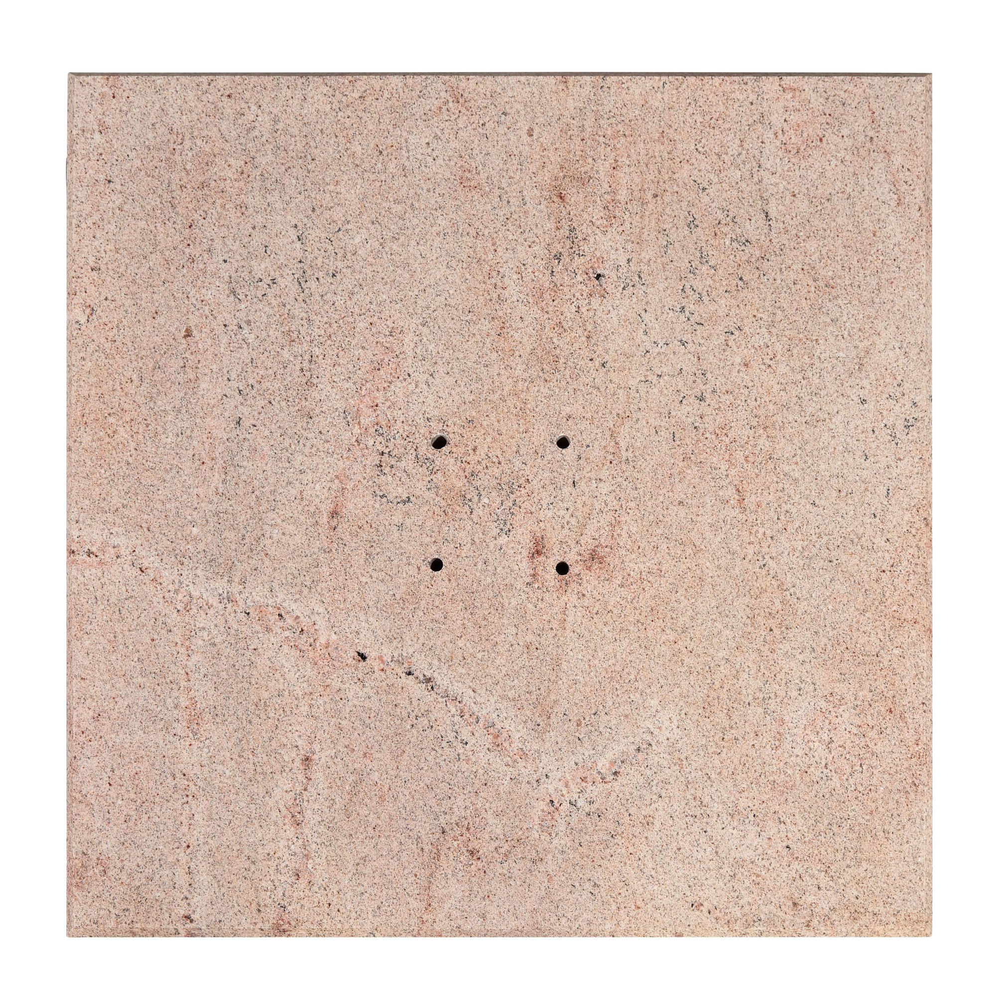 Platinum VENEZIA Schirmständer | Mit Rollen, gerade Ecken, Beige Granit, 90-120 kg - 4 Main Image