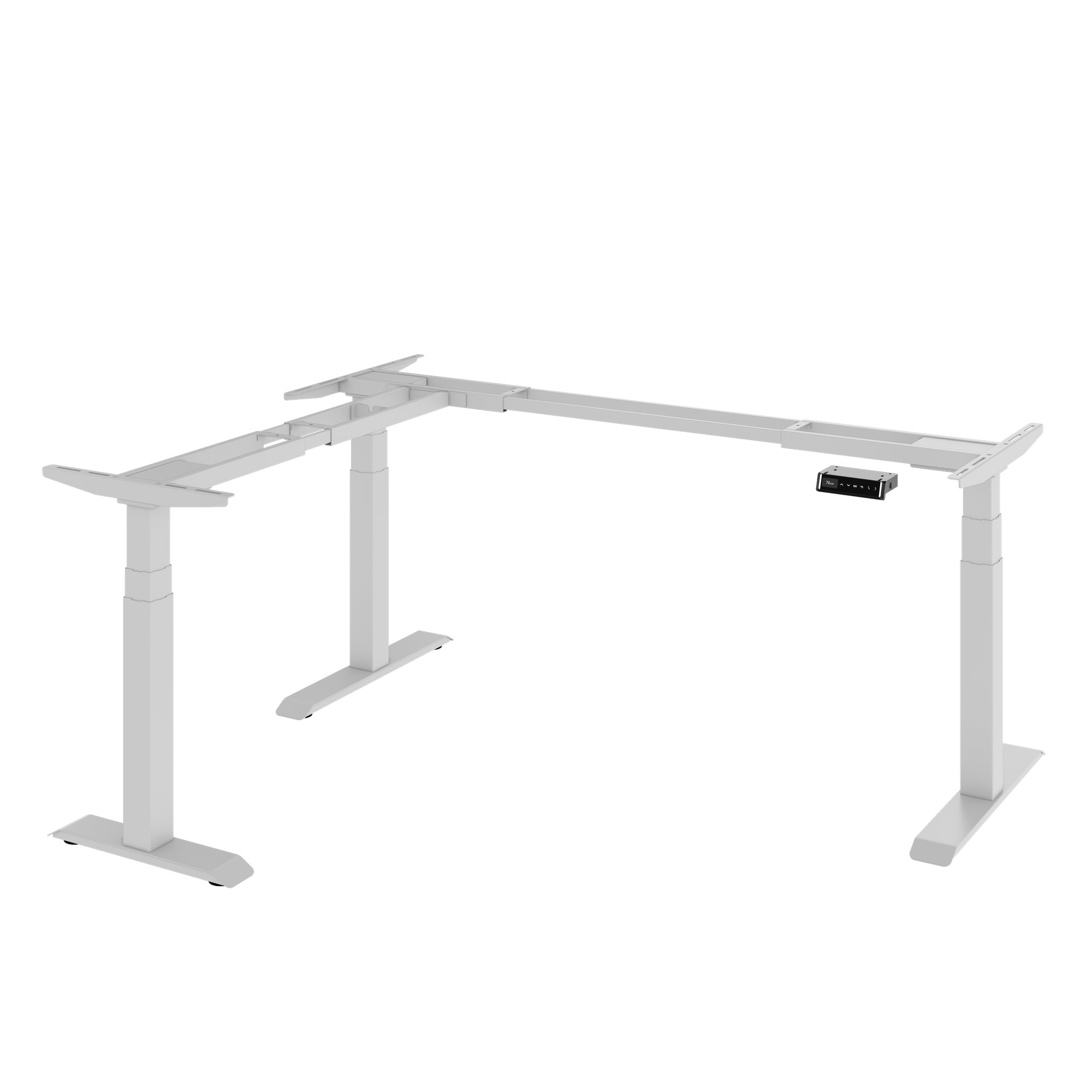 TELDRA Pro Winkelschreibtisch-Gestell | 1075-1801 mm, elektrisch höhenverstellbar - 1 Main Image