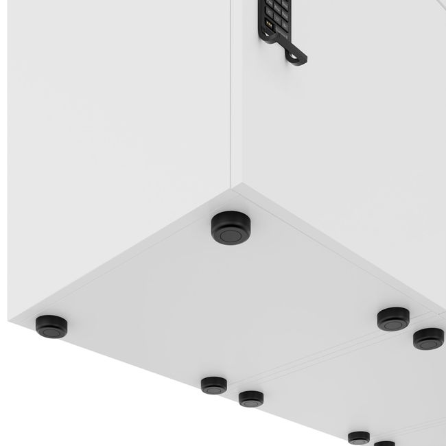 CHOICE Spind | 1804 x 936 mm, 8 Schließfächer, Weiß