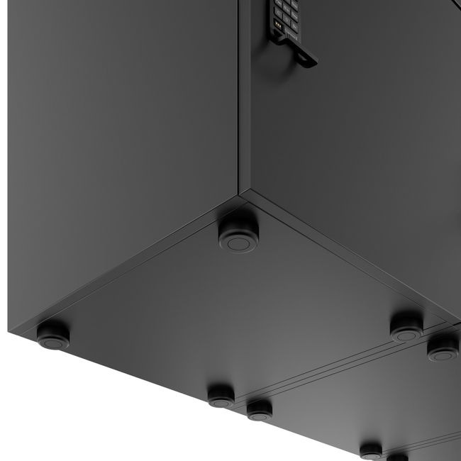 CHOICE Spind | 1804 x 936 mm, 8 Schließfächer, Anthrazit