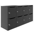 CHOICE Locker | 1804 x 936 mm, 8 lockers, anthracite - 1 Thumbnail Image