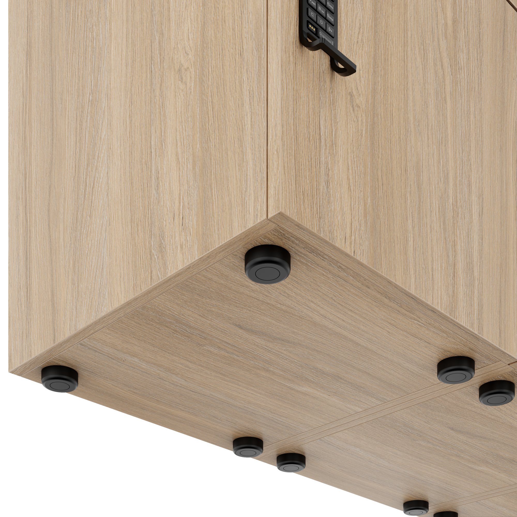 CHOICE Spind | 1804 x 936 mm, 8 Schließfächer, Bernsteineiche - 6 Main Image