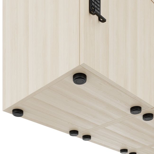 CHOICE Spind | 1804 x 936 mm, 8 Schließfächer, Sandesche