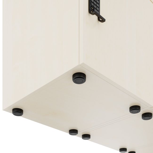 CHOICE Spind | 1804 x 936 mm, 8 Schließfächer, Ahorn