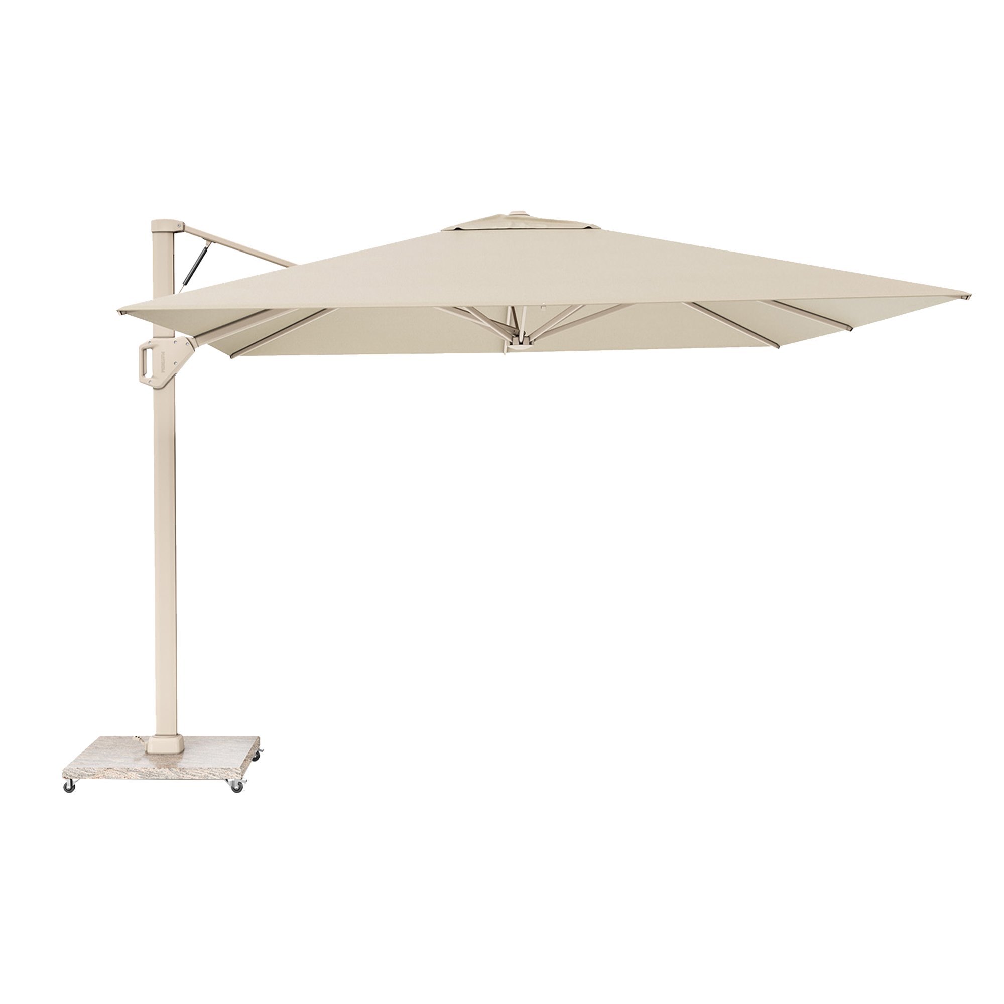 Platinum BEAUFORT Ampelschirm | 3200 x 3200 mm, 360° drehbar, Scherensystem - 1 Main Image