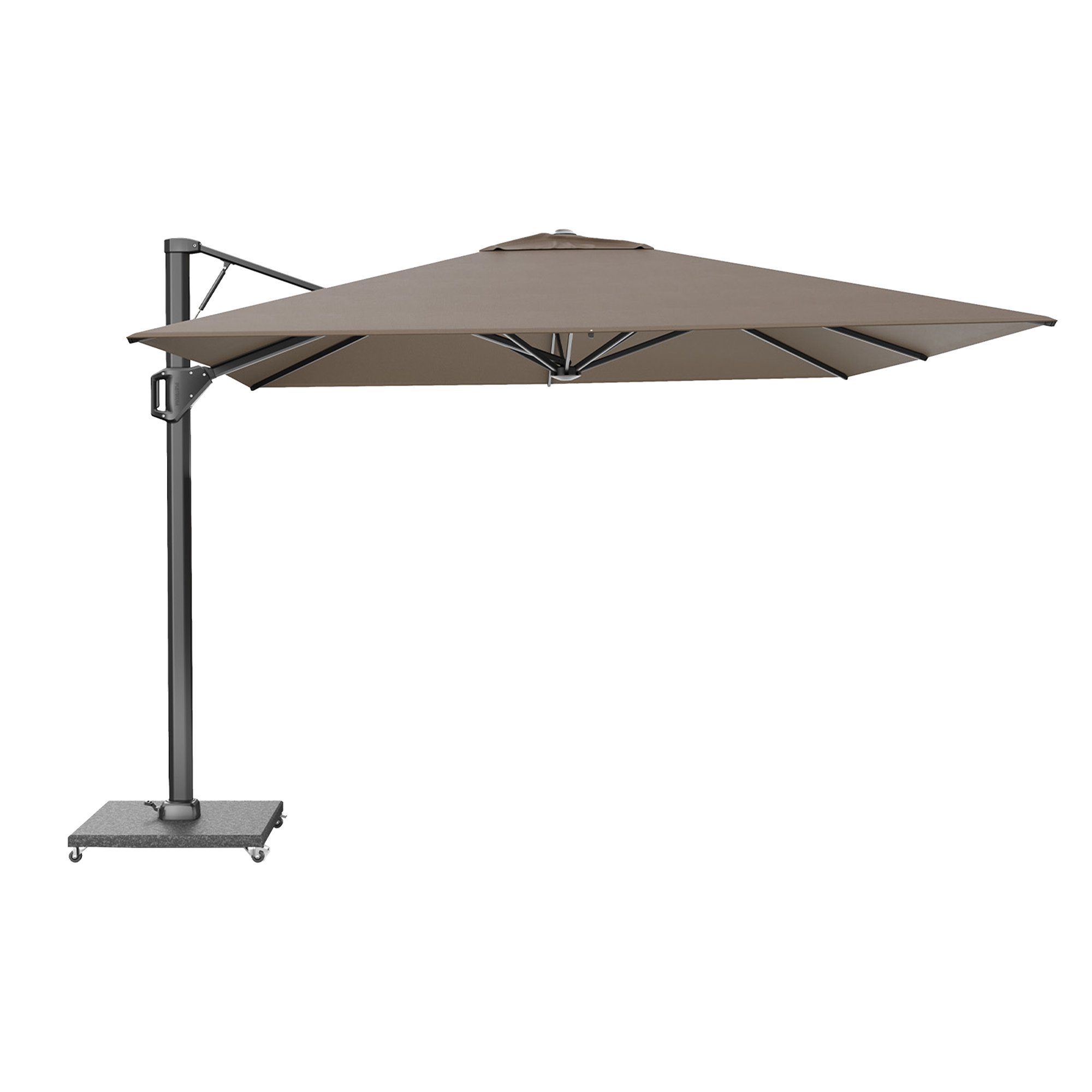 Platinum BEAUFORT Ampelschirm | 3200 x 3200 mm, 360° drehbar, Scherensystem - 1 Main Image
