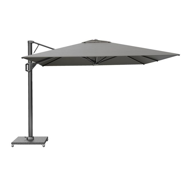 Platinum BEAUFORT Ampelschirm | 3200 x 3200 mm, 360° drehbar, Scherensystem