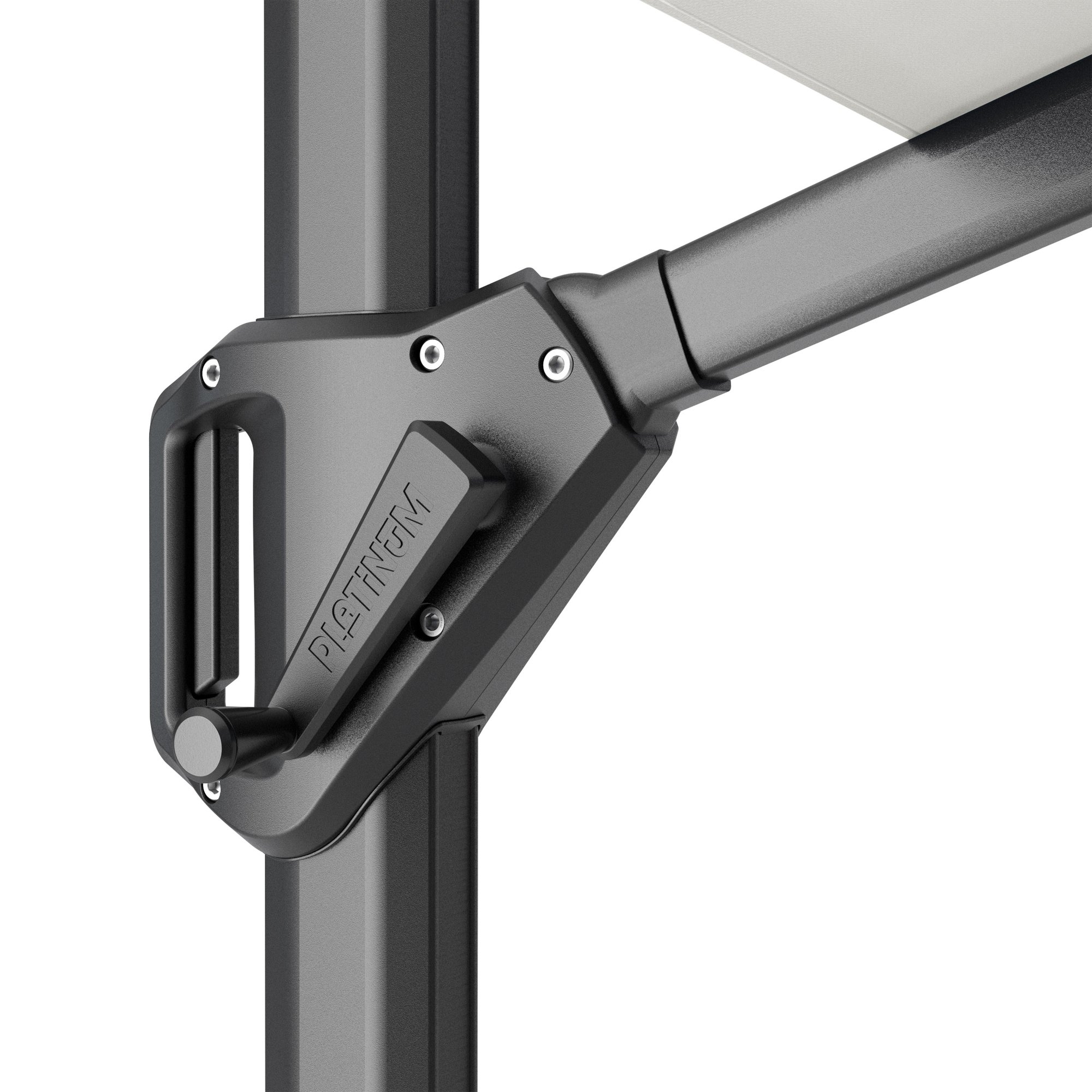 Platinum CHALLENGER T1 Teleskop Ampelschirm | 3500 x 3500 mm, 360° drehbar - 8 Main Image