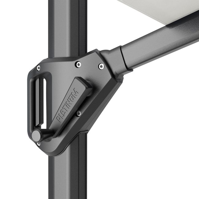 Platinum CHALLENGER T1 Teleskop Ampelschirm | 3500 x 3500 mm, 360° drehbar