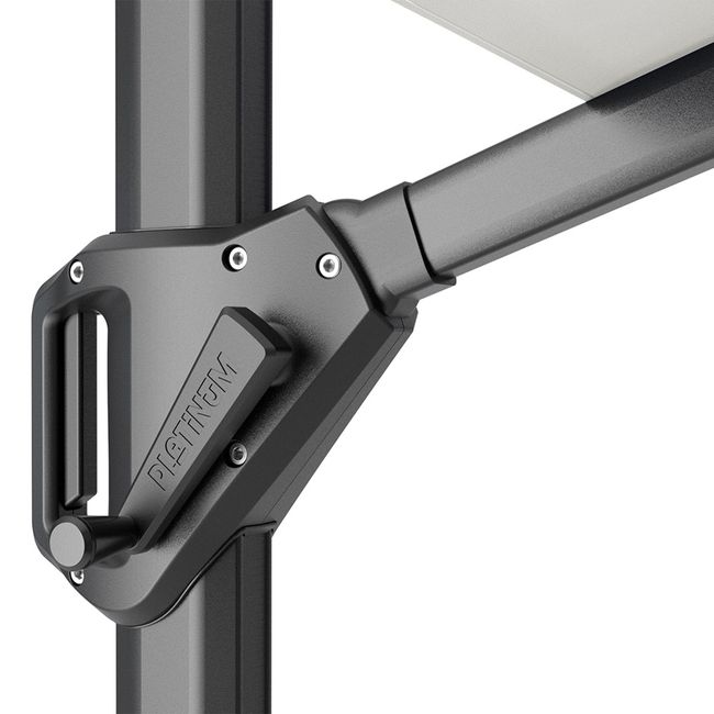 Platinum VOYAGER T1 Ampelschirm | 2500-3000 x 2000-3000 mm, 360° drehbar