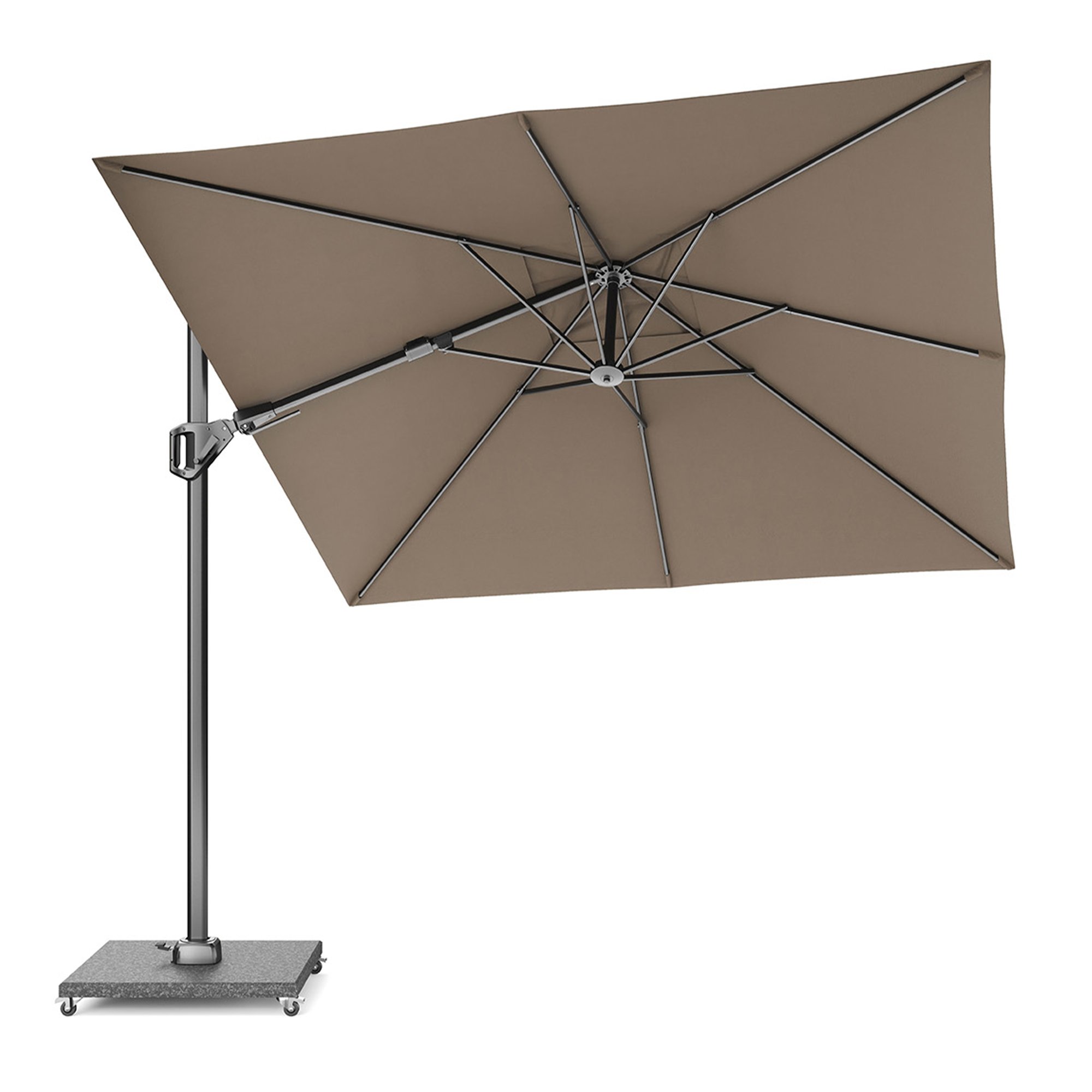 Platinum VOYAGER T2 Ampelschirm | 2700 x 2700 mm, 360° drehbar, doppelt schwenkbar - 1 Main Image