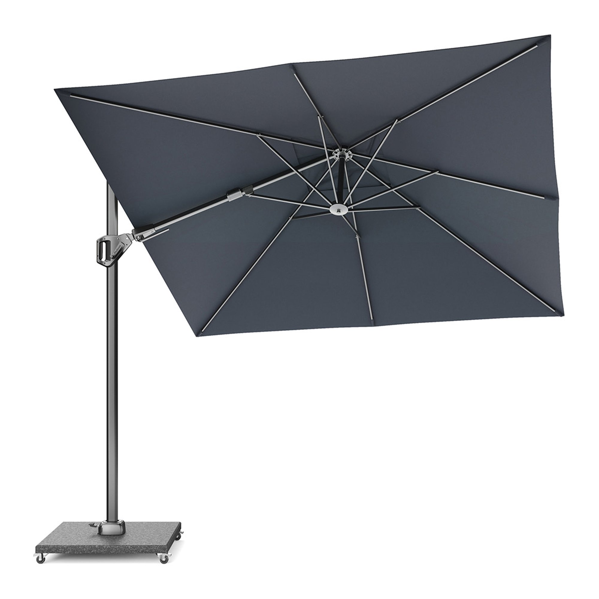 Platinum VOYAGER T2 Ampelschirm | 2700 x 2700 mm, 360° drehbar, doppelt schwenkbar - 1 Main Image