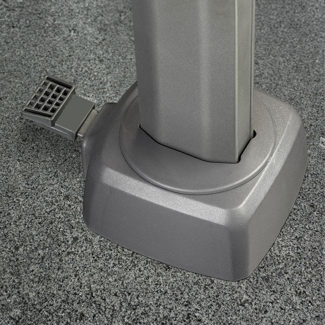 Platinum VOYAGER T2 Ampelschirm | 2700 x 2700 mm, 360° drehbar, doppelt schwenkbar