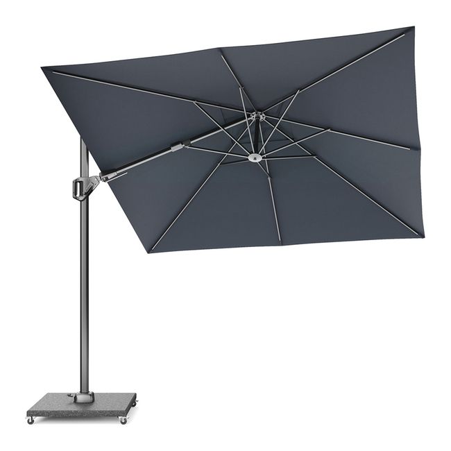 Platinum VOYAGER T2 Ampelschirm | 2700 x 2700 mm, 360° drehbar, doppelt schwenkbar