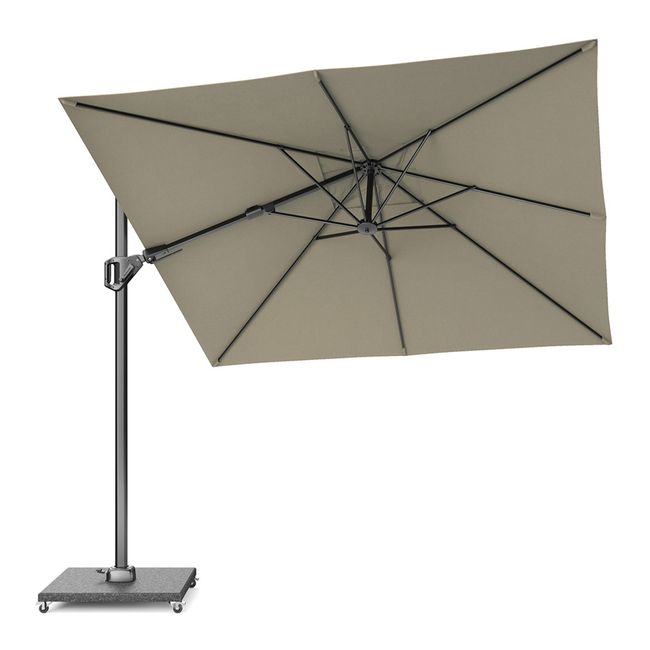 Platinum VOYAGER T2 Ampelschirm | 2700 x 2700 mm, 360° drehbar, doppelt schwenkbar