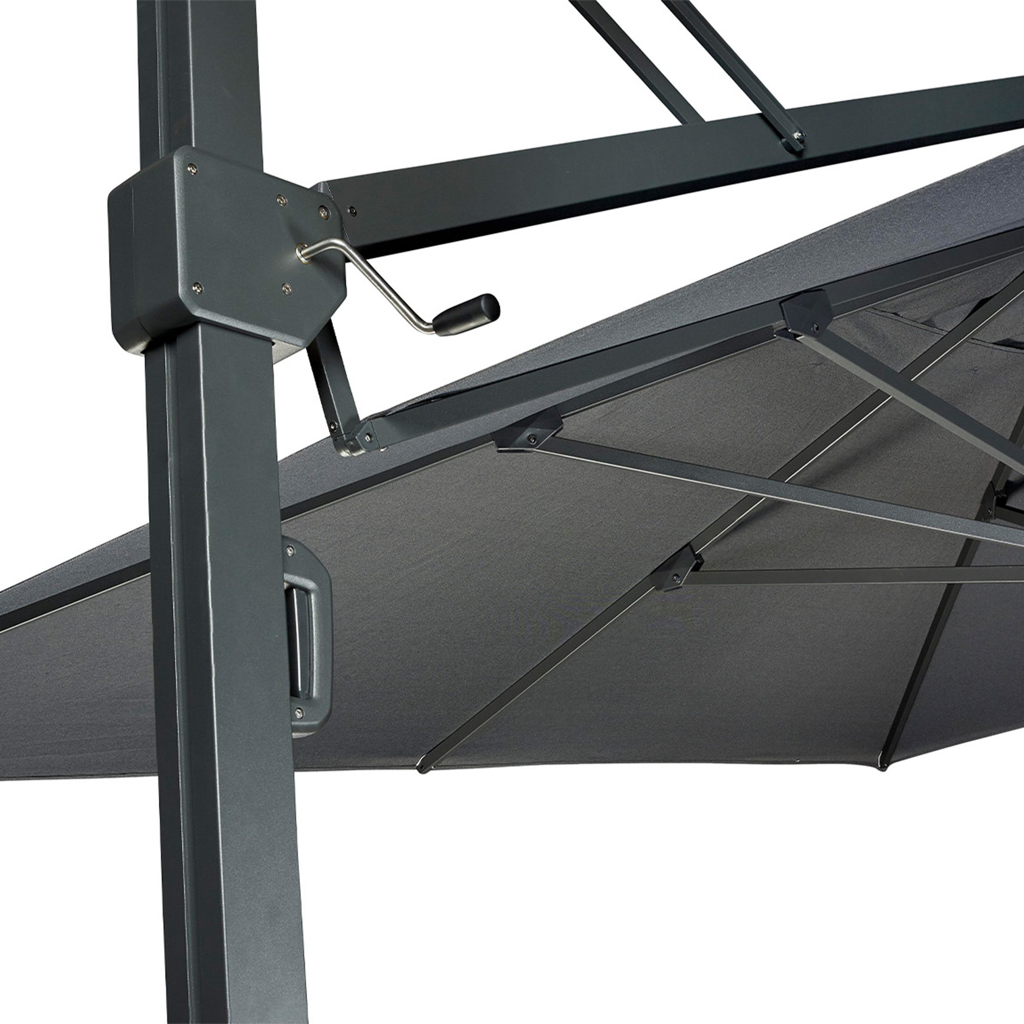 Platinum ICON T1 Ampelschirm | 4000 x 3000 mm, 360° drehbar - 4 Main Image