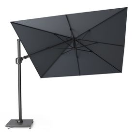 Platinum CHALLENGER T2 Ampelschirm | 2600-3500 x 2600-3500 mm, 360° drehbar, seitlich schwenkbar