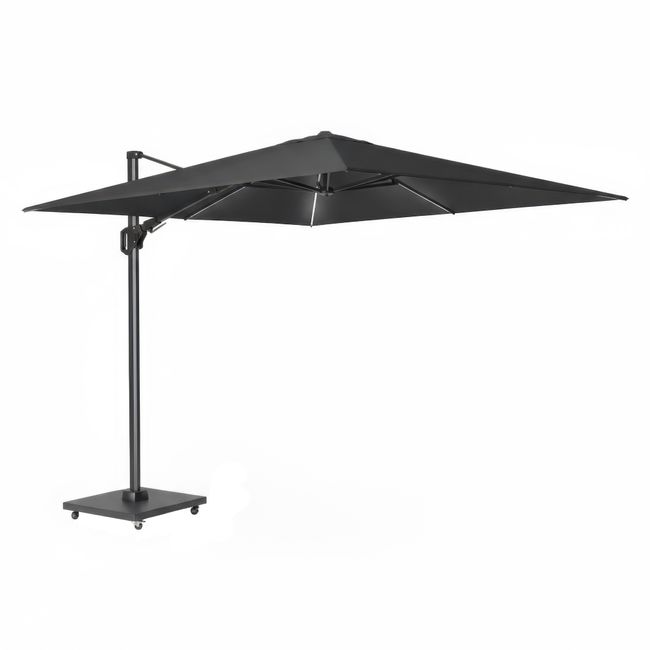 Platinum CHALLENGER T2 GLOW Ampelschirm | 3000 x 3000 mm, 360° drehbar, LED-Beleuchtung