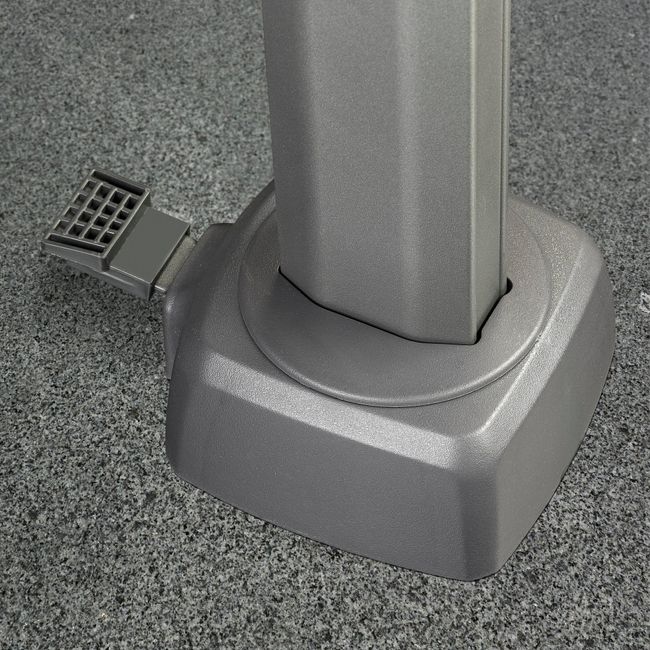 Platinum CHALLENGER T2 GLOW Ampelschirm | 3000 x 3000 mm, 360° drehbar, LED-Beleuchtung