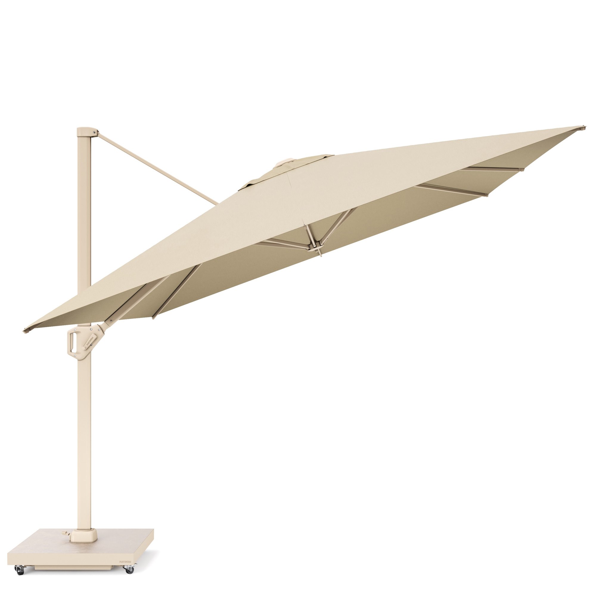 Platinum CHALLENGER T1 Ampelschirm | 3000-4000 x 3000-3500 mm, 360° drehbar - 4 Main Image