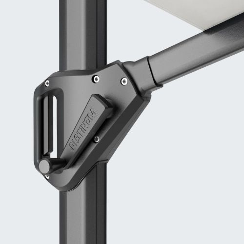 Platinum CHALLENGER T1 Ampelschirm | 3000-4000 x 3000-3500 mm, 360° drehbar - 7 Main Image
