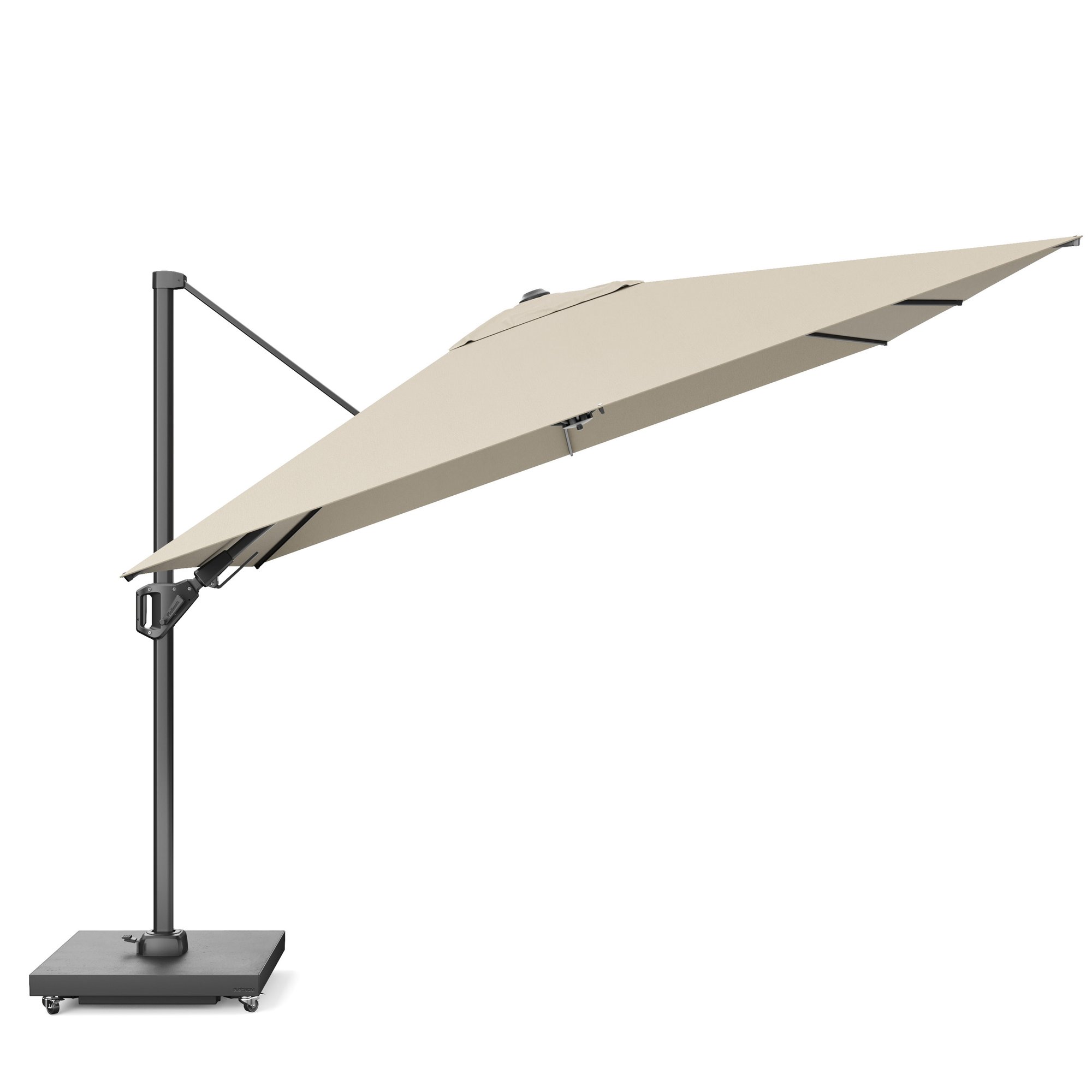 Platinum CHALLENGER T1 Ampelschirm | 3000-4000 x 3000-3500 mm, 360° drehbar - 3 Main Image