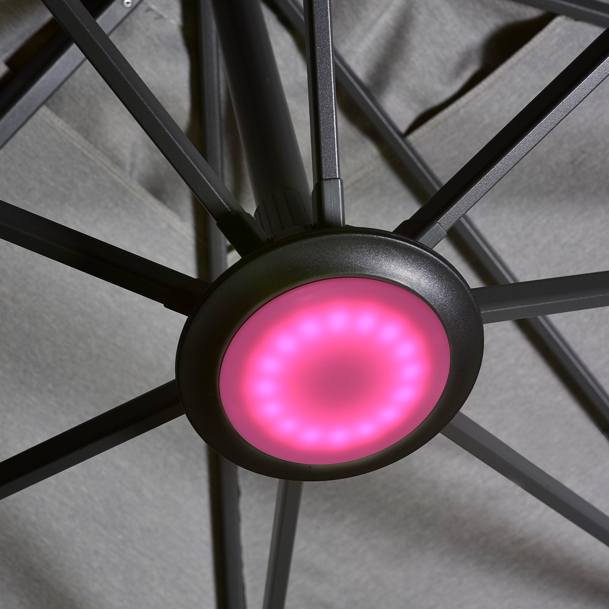 Platinum LED-Lampe | inkl. Fernbedienung und USB-Ladegerät, 10 verschiedene Farben - 3 Main Image