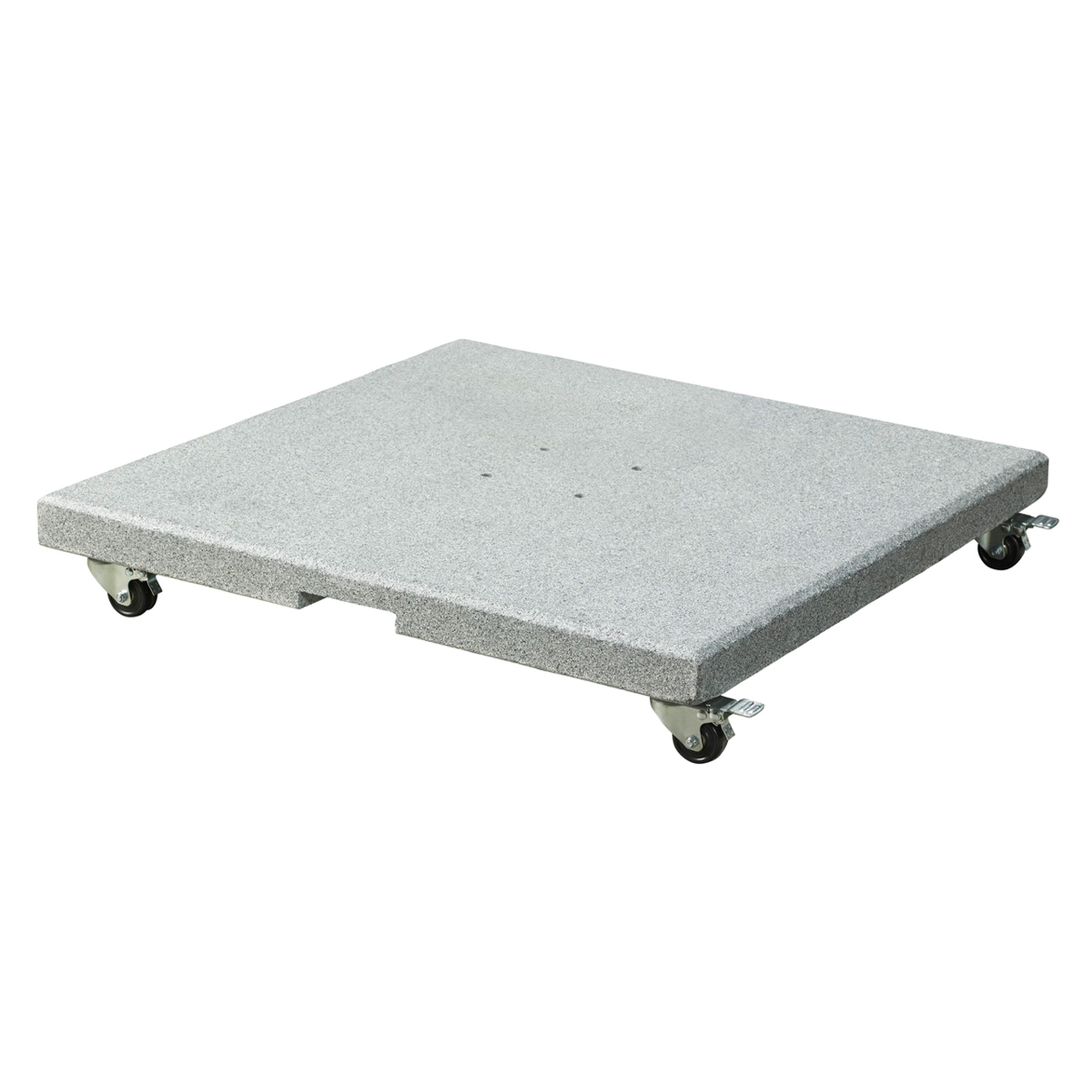 Platinum SALERNO Schirmständer | Mit Rollen, Granit, 90-120 kg - 1 Main Image