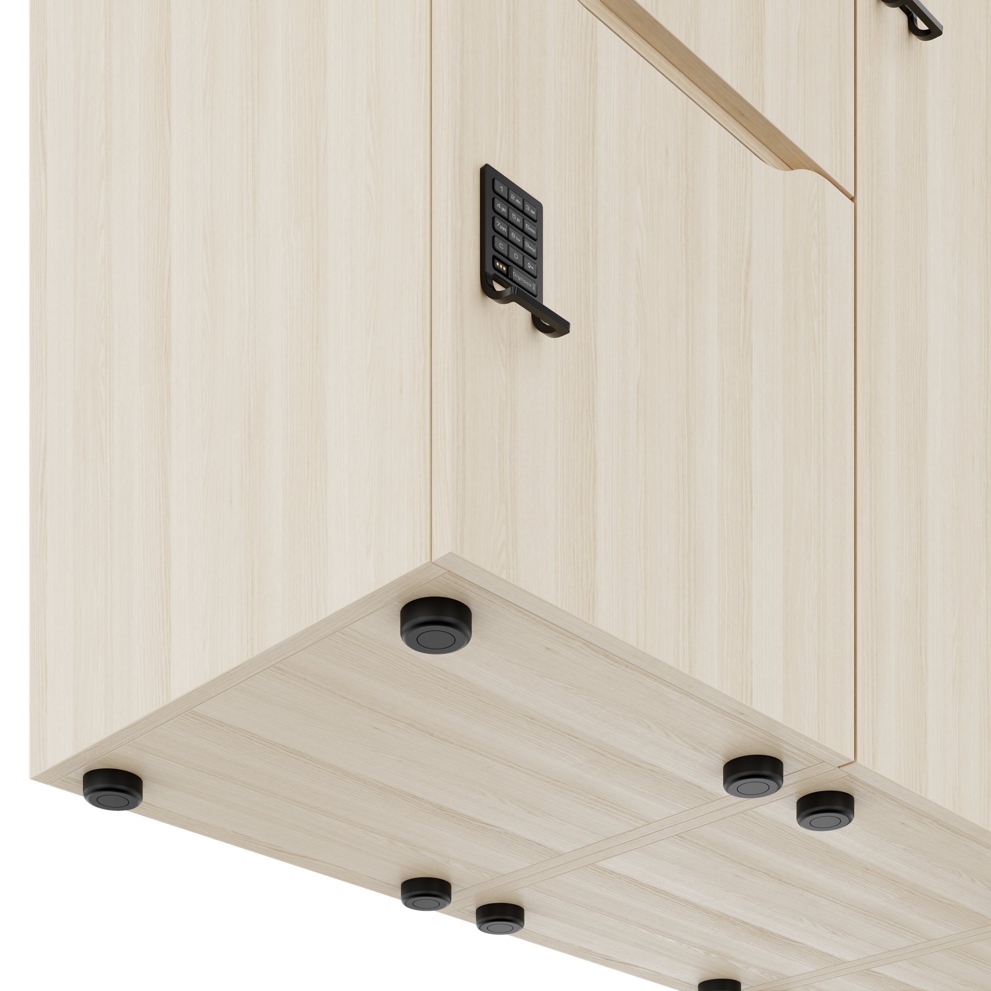 CHOICE Spind | 2706 x 1836 mm, 12 Schliessfächer, Sitznische, Sandesche - 8 Main Image