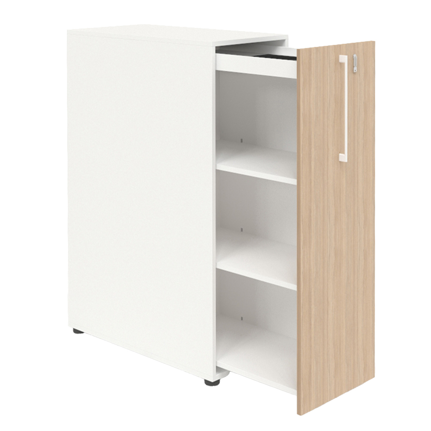 BOXI Apothekerschrank | Innenleben konfigurierbar, mit Stiftablage, 360-420 x 800-820 mm - 1 Main Image
