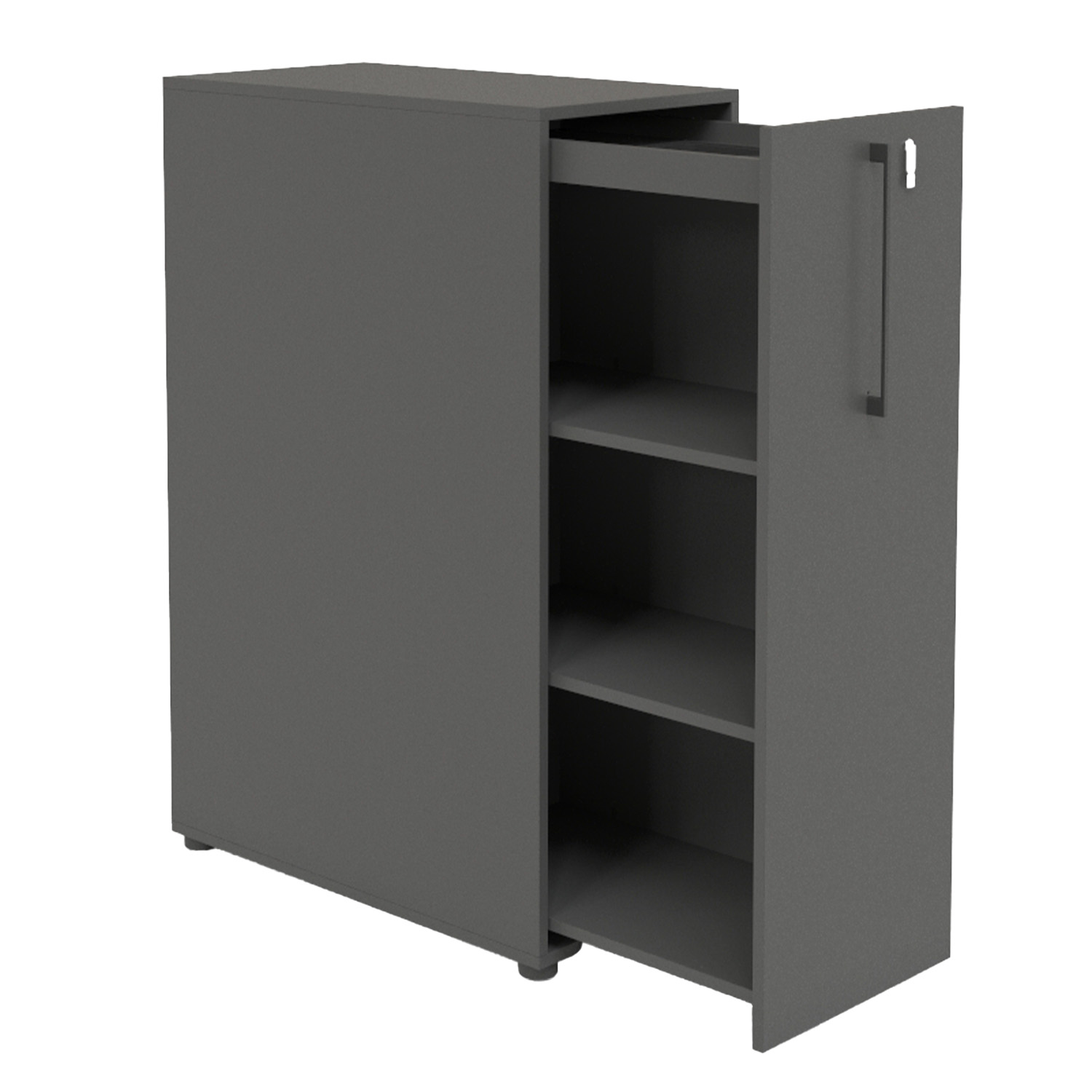 BOXI Apothekerschrank | Innenleben konfigurierbar, mit Stiftablage, 360-420 x 800-820 mm - 3 Main Image