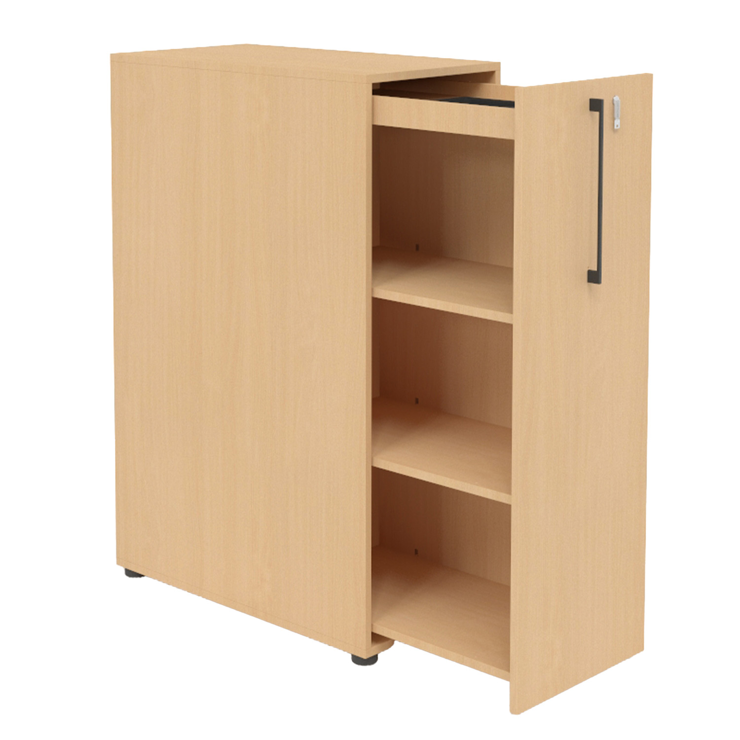 BOXI Apothekerschrank | Innenleben konfigurierbar, mit Stiftablage, 360-420 x 800-820 mm - 5 Main Image