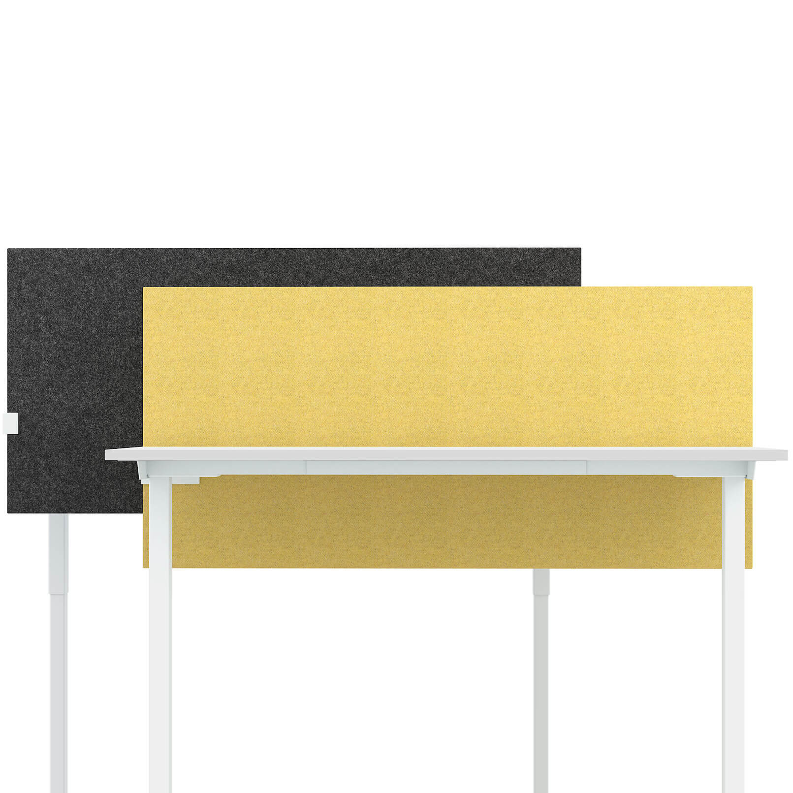 MODUS Akustik-Tischtrennwand | 740 mm hoch - 6 Main Image