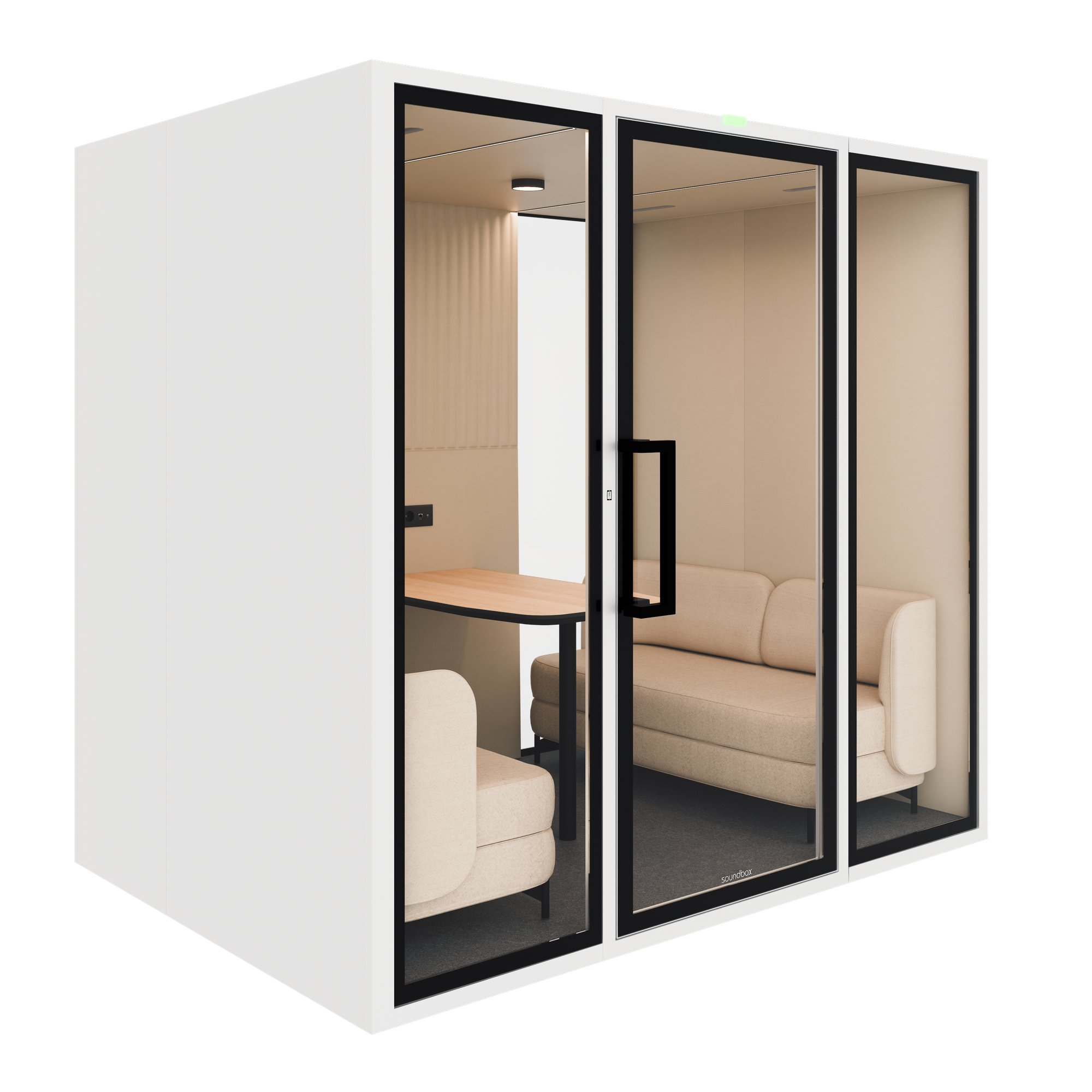 Soundbox ART POD L Meetingbox | Raum-in-Raum, Schallschutz Klasse A, Für 6 Personen - 1 Main Image