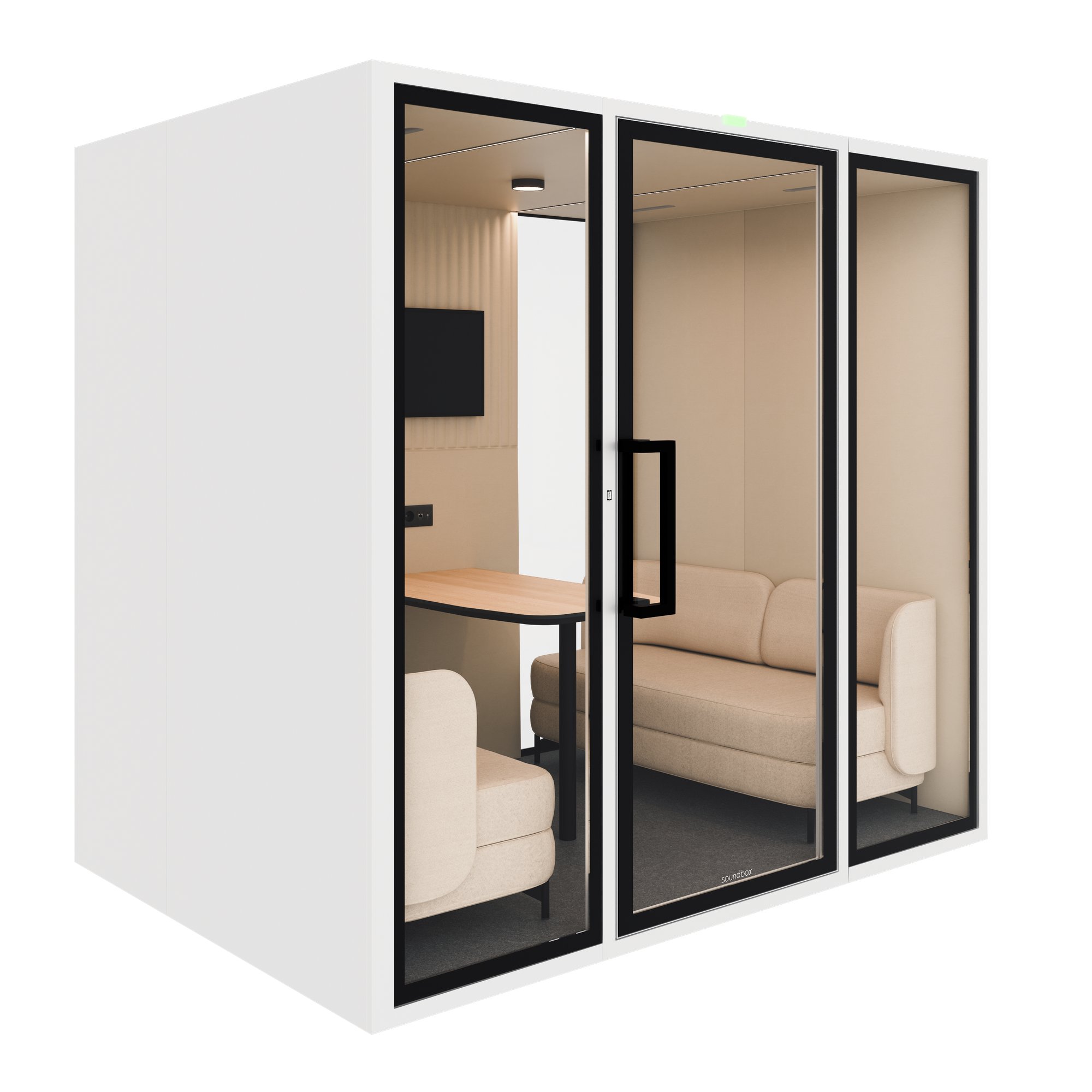 Soundbox ART POD L Meetingbox | Raum-in-Raum, Schallschutz Klasse A, Für 6 Personen - 4 Main Image