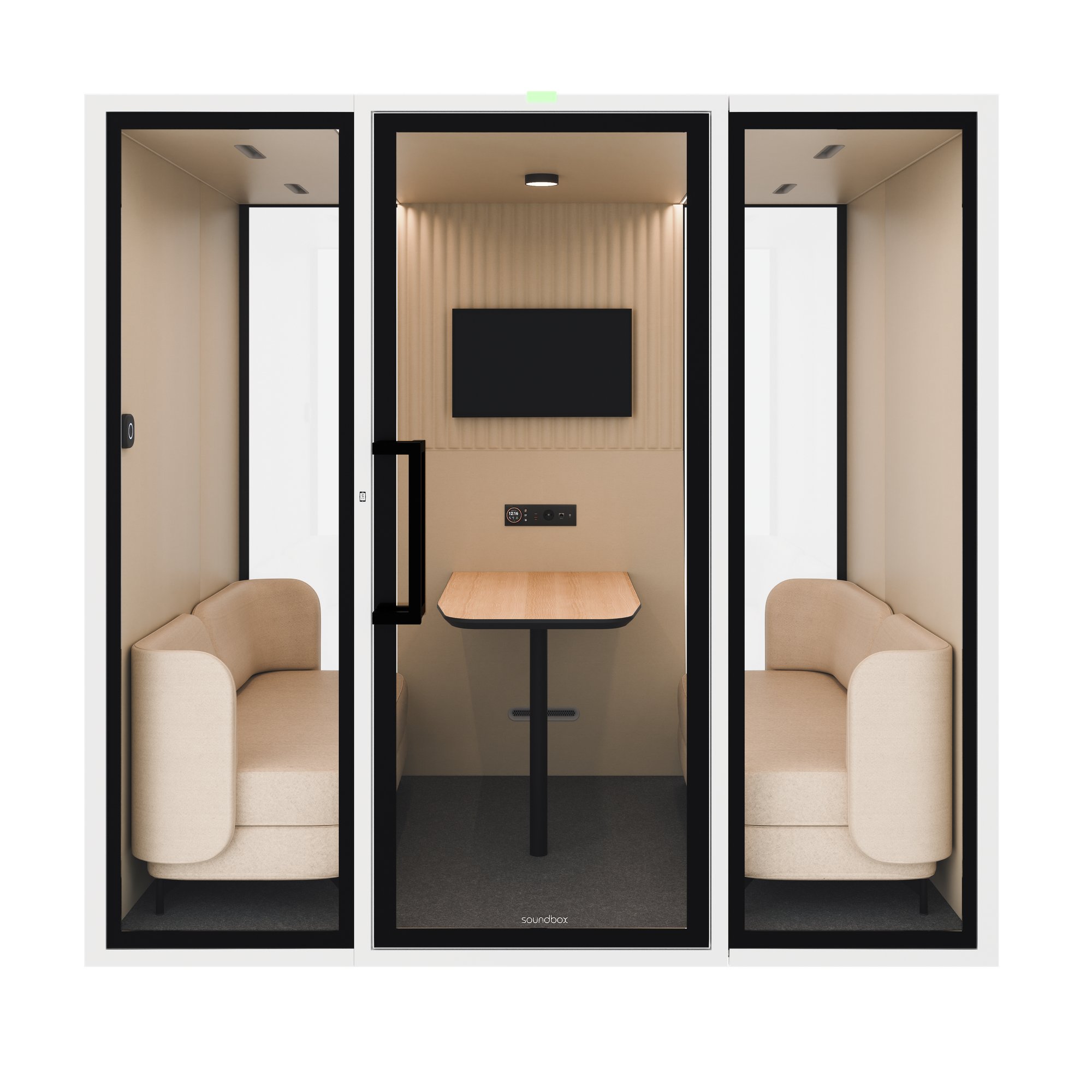 Soundbox ART POD L Meetingbox | Raum-in-Raum, Schallschutz Klasse A, Für 6 Personen - 5 Main Image