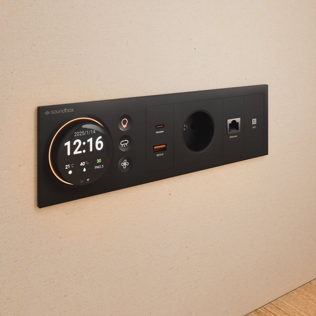 Soundbox ART POD L Meetingbox | Raum-in-Raum, Schallschutz Klasse A, Für 6 Personen