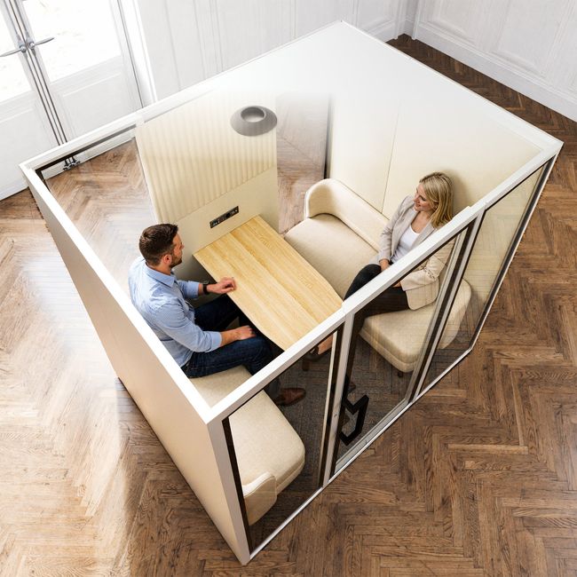 Soundbox ART POD L Meetingbox | Raum-in-Raum, Schallschutz Klasse A, Für 6 Personen