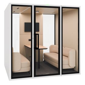 Soundbox ART L Meetingbox | Raum-in-Raum, Schallschutz Klasse A, Für 6 Personen
