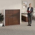 ARCOSIA Highboard | 1170 x 1200 mm, Schubladen mit Push-to-Open