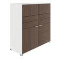 ARCOSIA Highboard | 1170 x 1200 mm, Schubladen mit Push-to-Open