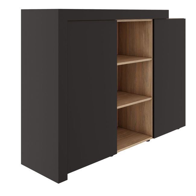 ATICA Kombischrank | 1600 x 1170 mm, Türen mit Push-to-Open, Deckplatte