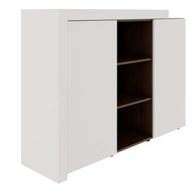 ATICA Kombischrank | 1600 x 1170 mm, Türen mit Push-to-Open, Deckplatte