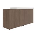 ATICA Highboard | 1680 x 840 mm, Schubladen mit Push-to-Open, Deckplatte